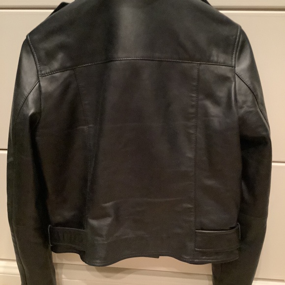 Quince Genuine Leather motorcycle jacket. - Picture 3 of 4